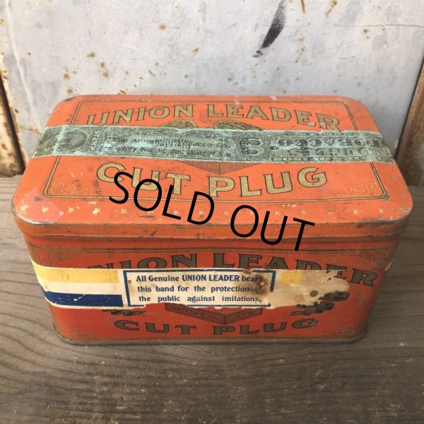 画像2: Vintage Cigar Tobacco Can Union Leader (T719) (2)