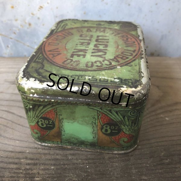 画像6: Vintage Cigar Tobacco Can Lucky Strike (T717) (6)