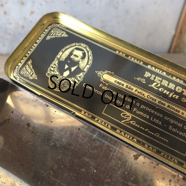 画像4: Vintage Cigar Tobacco Can Dannemann Brasil Pierrot Lonja (T713) (4)