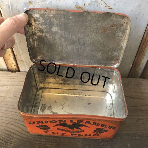 画像3: Vintage Cigar Tobacco Can Union Leader (T718) (3)