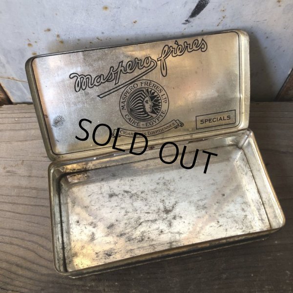 画像3: Vintage Cigar Tobacco Can Maspero Freres (T712) (3)