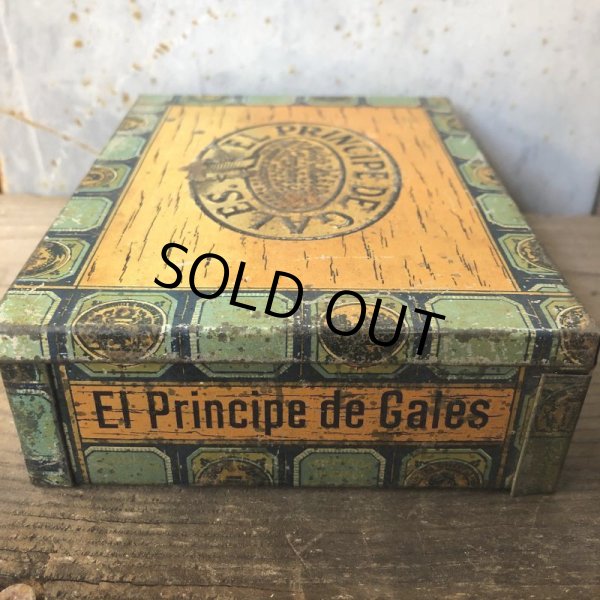 画像8: Vintage Cigar Tobacco Can El Principe de Gales (T714) (8)