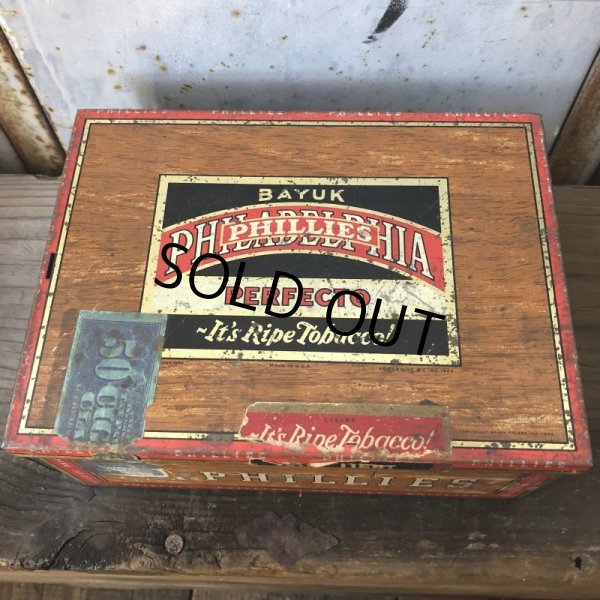 画像7: Vintage Cigar Tobacco Can Phillies (T722) (7)