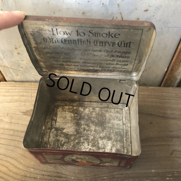 画像3: Vintage Cigar Tobacco Can Old English (T715) (3)