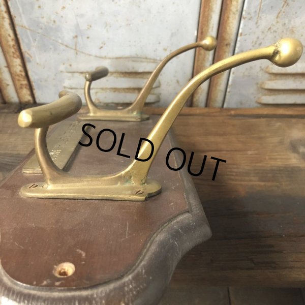 画像7: Vintage Wall Hooks Coat Hat Hanger Reserved For The Master (T730) (7)
