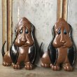 画像2: 60s Vintage Bassett Hounds Dog Sexton Wall Decor (T725) (2)