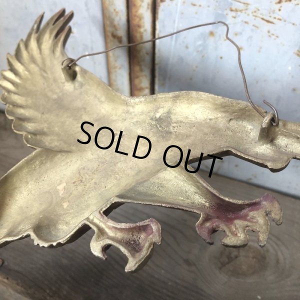 画像4: Vintage Metal Eagle Wall Decor (T727) (4)