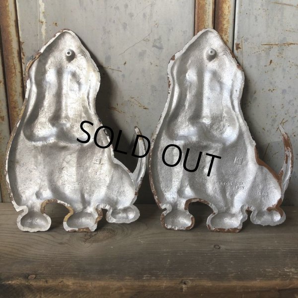 画像7: 60s Vintage Bassett Hounds Dog Sexton Wall Decor (T725) (7)
