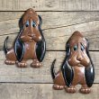 画像9: 60s Vintage Bassett Hounds Dog Sexton Wall Decor (T725) (9)