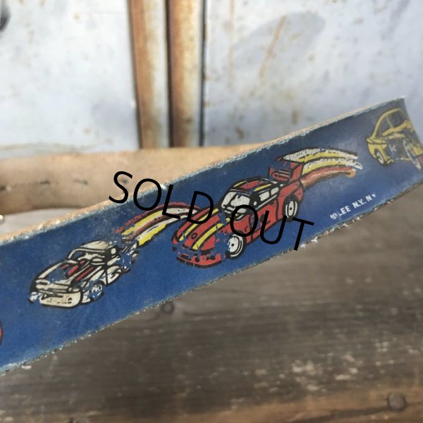 画像6: Vintage Matchbox Race Car Kids Leather Belt (T728) (6)