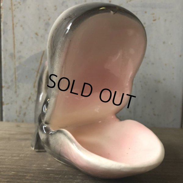 画像3: 50s Vintage Whale Ceramic Tray Holder (S764)  (3)