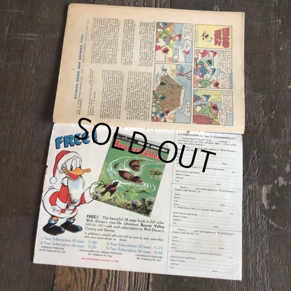 画像8: 50s Vintage Dell WALT DISNEY'S comics (S753)  (8)