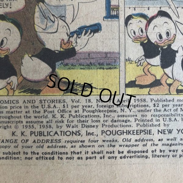 画像4: 50s Vintage Dell WALT DISNEY'S comics (S742)  (4)