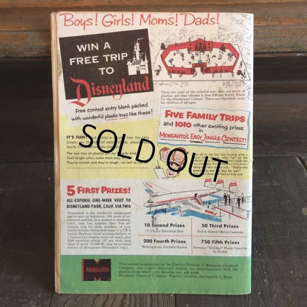 画像2: 50s Vintage Dell WALT DISNEY'S comics (S745)  (2)