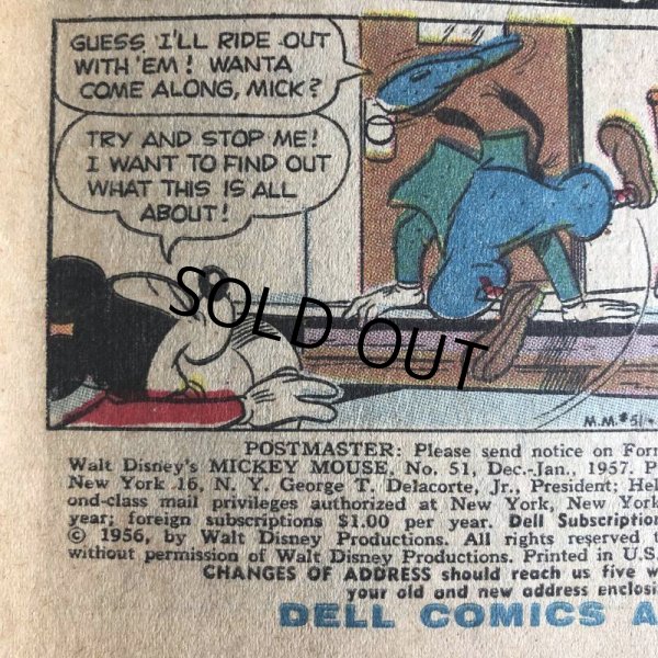 画像4: 50s Vintage Dell WALT DISNEY'S comics (S761)  (4)