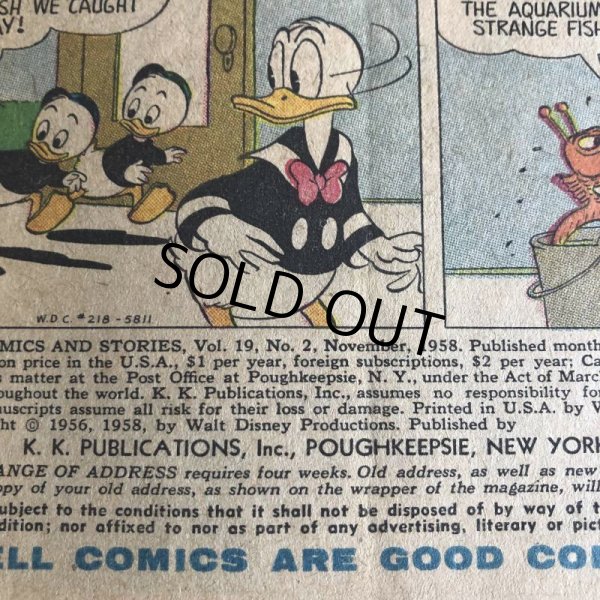 画像4: 50s Vintage Dell WALT DISNEY'S comics (S741)  (4)