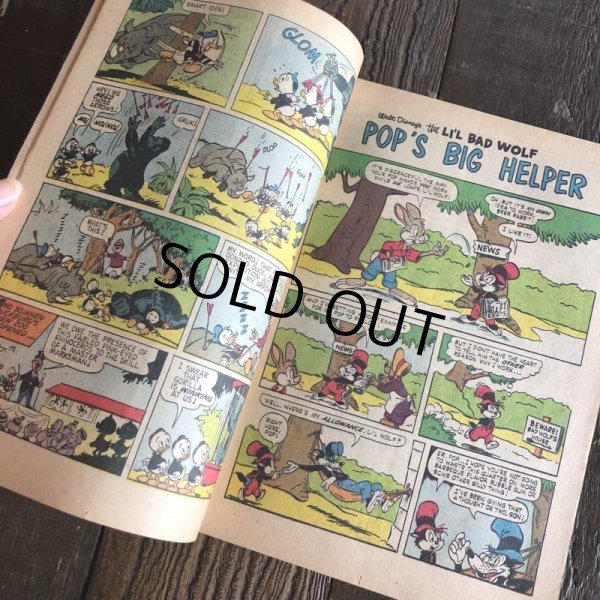 画像10: 60s Vintage Dell WALT DISNEY'S comics (S735)  (10)
