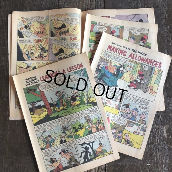 画像8: 60s Vintage Dell WALT DISNEY'S comics (S739)  (8)