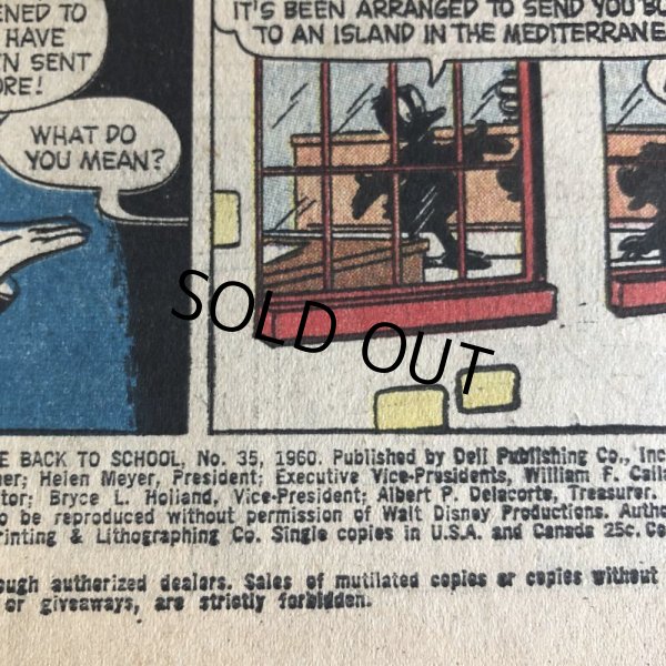 画像4: 60s Vintage Dell WALT DISNEY'S comics (S756)  (4)