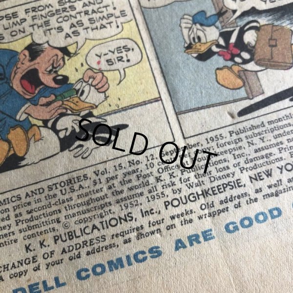 画像4: 50s Vintage Dell WALT DISNEY'S comics (S746)  (4)