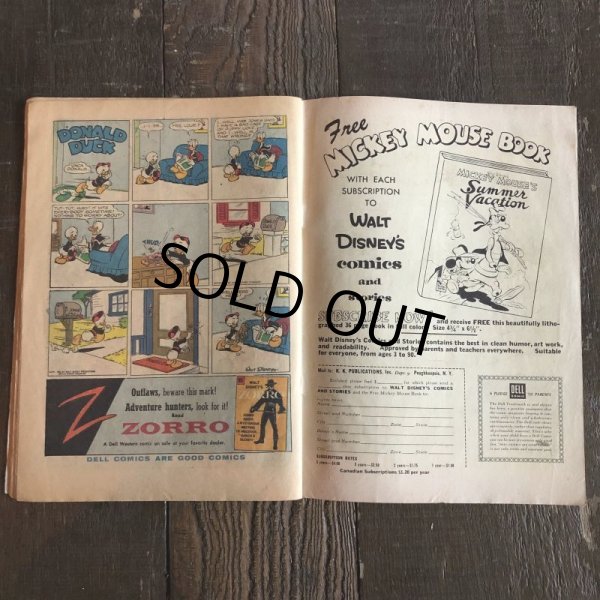 画像5: 50s Vintage Dell WALT DISNEY'S comics (S749)  (5)