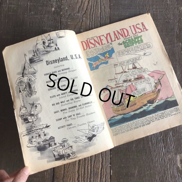画像3: 60s Vintage Dell DISNEYLAND USA comics (S762)  (3)