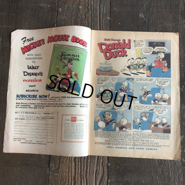 画像3: 50s Vintage Dell WALT DISNEY'S comics (S752)  (3)
