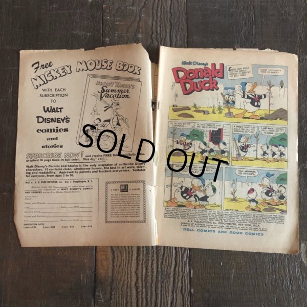 画像3: 50s Vintage Dell WALT DISNEY'S comics (S748)  (3)