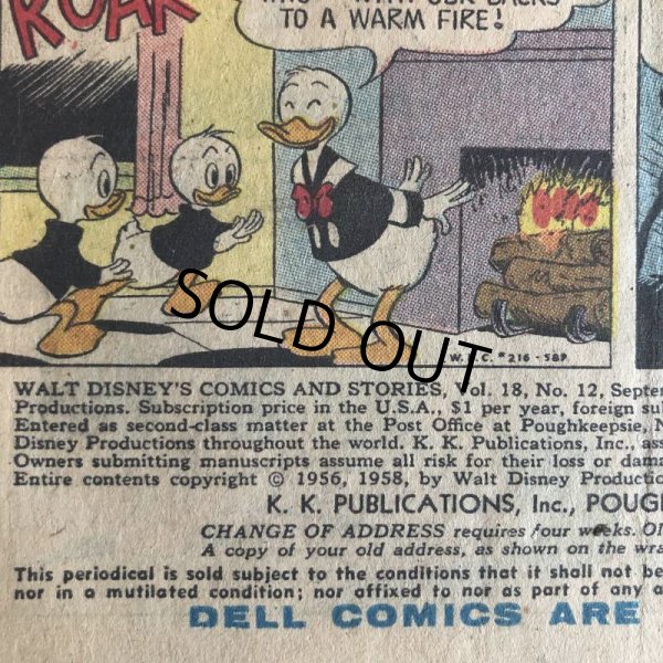 画像4: 50s Vintage Dell WALT DISNEY'S comics (S749)  (4)