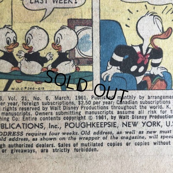 画像4: 60s Vintage Dell WALT DISNEY'S comics (S739)  (4)