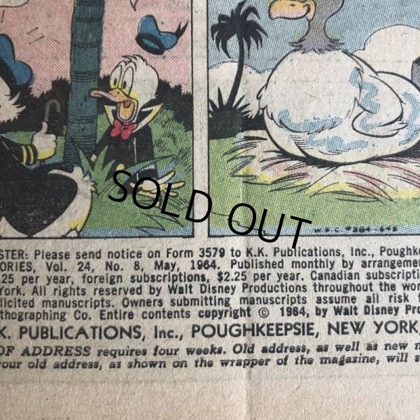 画像4: 60s Vintage Gold Key WALT DISNEY'S comics (S761)  (4)