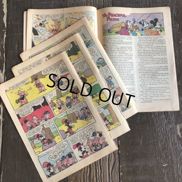 画像7: 60s Vintage Dell WALT DISNEY'S comics (S739)  (7)