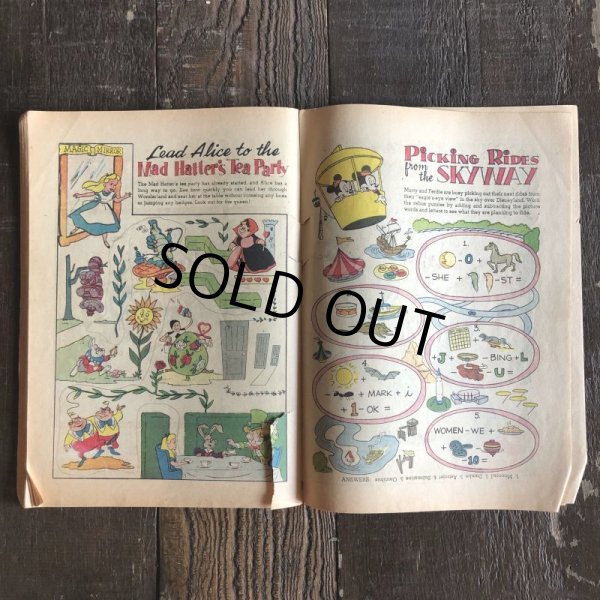 画像8: 60s Vintage Dell DISNEYLAND USA comics (S762)  (8)