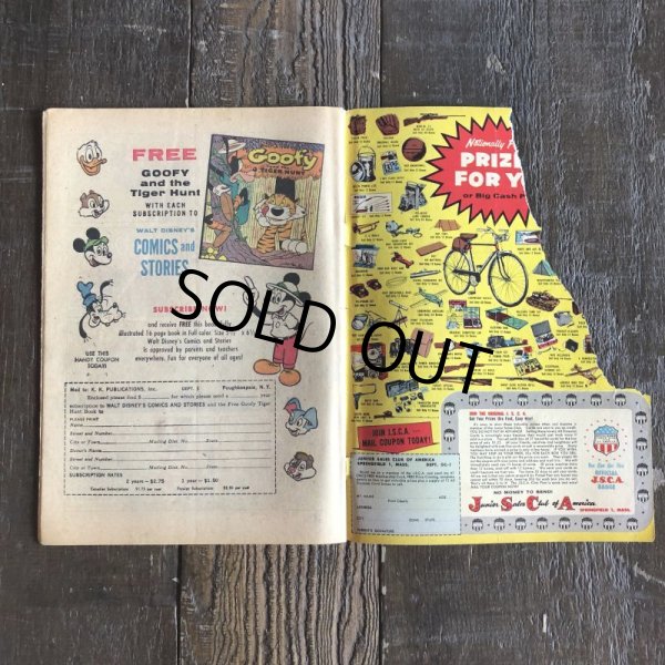 画像5: 60s Vintage Dell WALT DISNEY'S comics (S739)  (5)