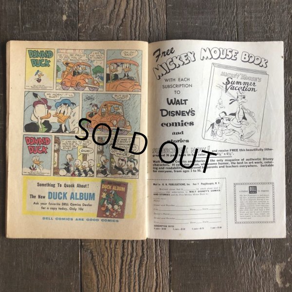 画像5: 50s Vintage Dell WALT DISNEY'S comics (S746)  (5)
