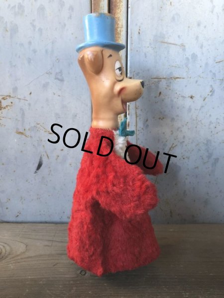 画像5: Vintage Knickerbocker Huckleberry Hound Hand Puppet (T767)   (5)