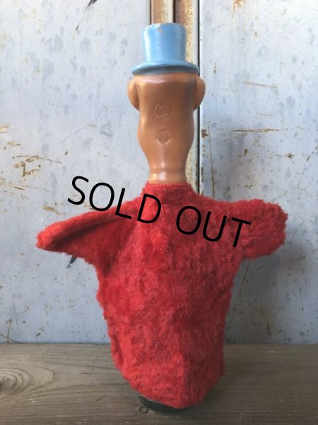 画像4: Vintage Knickerbocker Huckleberry Hound Hand Puppet (T767)   (4)