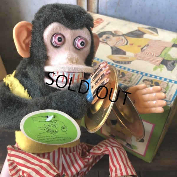 画像7: 50s Vintage Musical Jolly Chimp w/box  (T770) (7)
