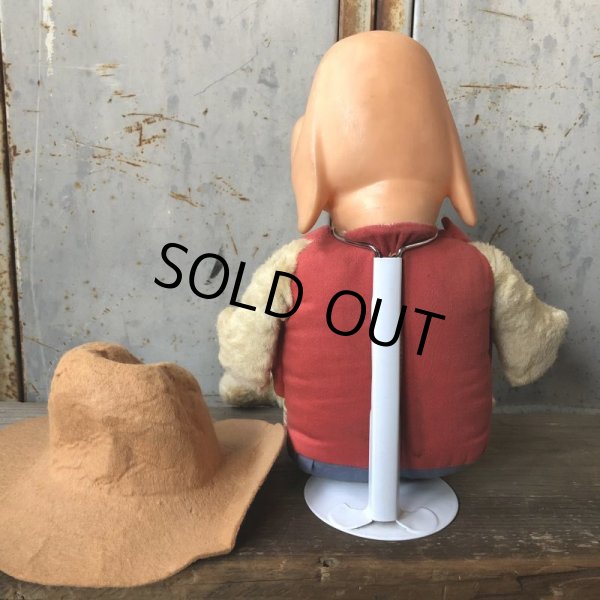 画像5: 60s Vintage IDEAL Terry Toons Deputy Dawg Rubber Face Doll (T774) (5)