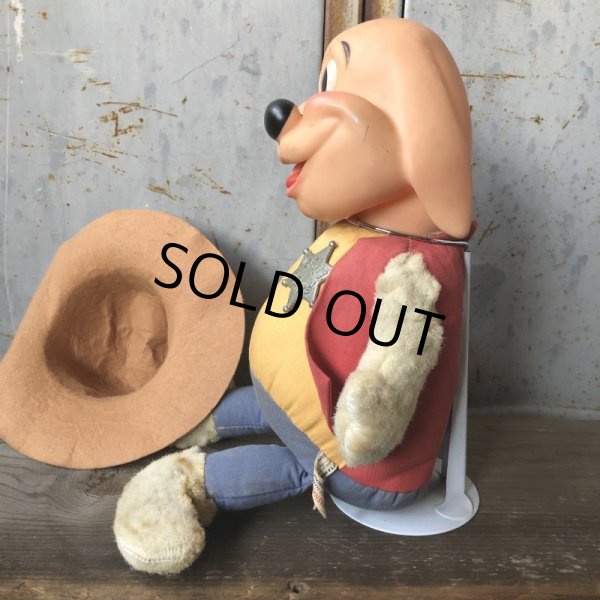 画像4: 60s Vintage IDEAL Terry Toons Deputy Dawg Rubber Face Doll (T774) (4)