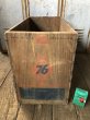 画像3: Vintage 76 Union Oil Woode Crate Box (AL308) (3)