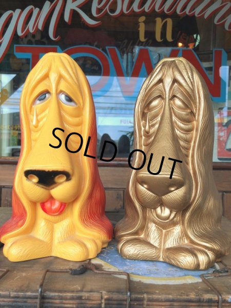 画像11: 70s Vintage My Toy Plastic Bank Basset hound SAD EYE DOG (T321)  (11)