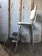 画像4: Vintage Mid-Century Step Stool Hi-Chair (T784) (4)