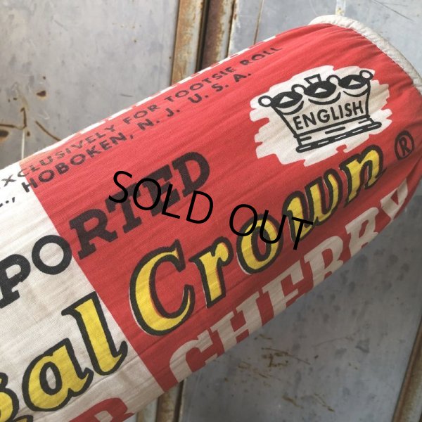 画像7: 60s Vintage Regal Crown Sour Cherry Advertising Pillow (T785) (7)