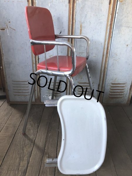 画像7: Vintage Mid-Century Kid's Hi-Chair (T783) (7)