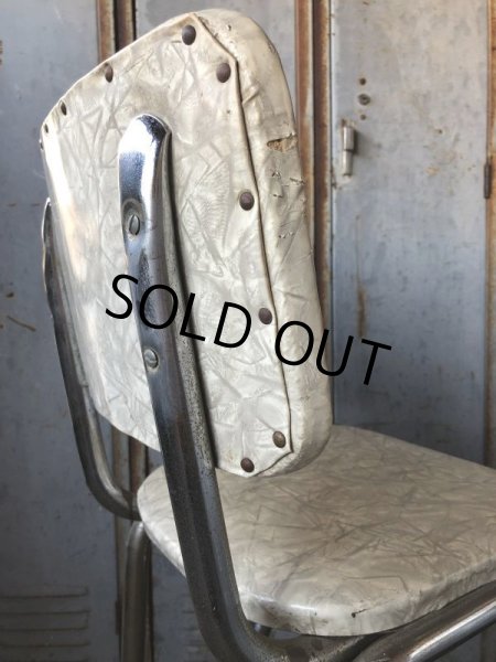 画像12: Vintage Mid-Century Step Stool Hi-Chair (T784) (12)