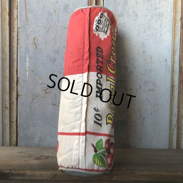 画像3: 60s Vintage Regal Crown Sour Cherry Advertising Pillow (T785) (3)