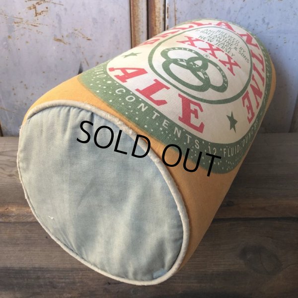 画像8: 70s Vintage Ballantine Ale Advertising Pillow (T789) (8)