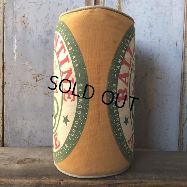 画像5: 70s Vintage Ballantine Ale Advertising Pillow (T789) (5)