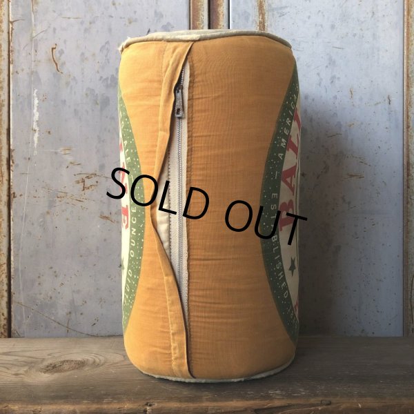 画像3: 70s Vintage Ballantine Ale Advertising Pillow (T789) (3)